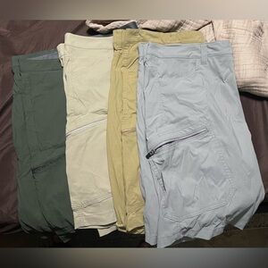 Eddie Bauer cargo shorts (4 pairs)